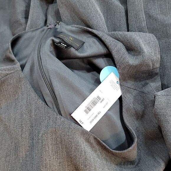 BRAND NEW WORTHINGTON SLEEVELESS HIDDEN ZIPPER CLOSURE SHEATH DRESS - Picture 13 of 14